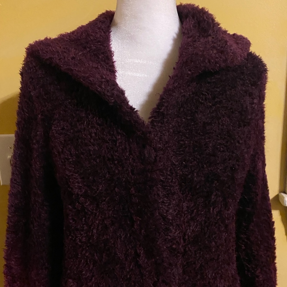 Hooded Gradient Cardigan - Picture 2 of 11